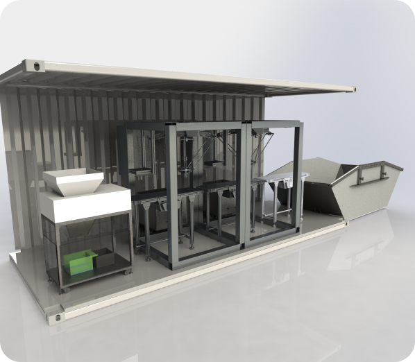 DELTAsort Container configuration